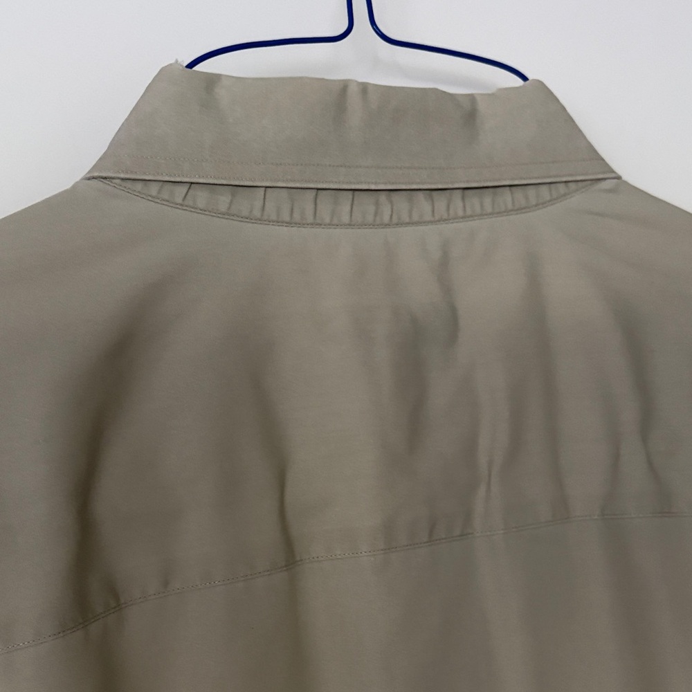 Giorgio Armani Men's Light Tan Button Down Shirt - Picture 6 of 9